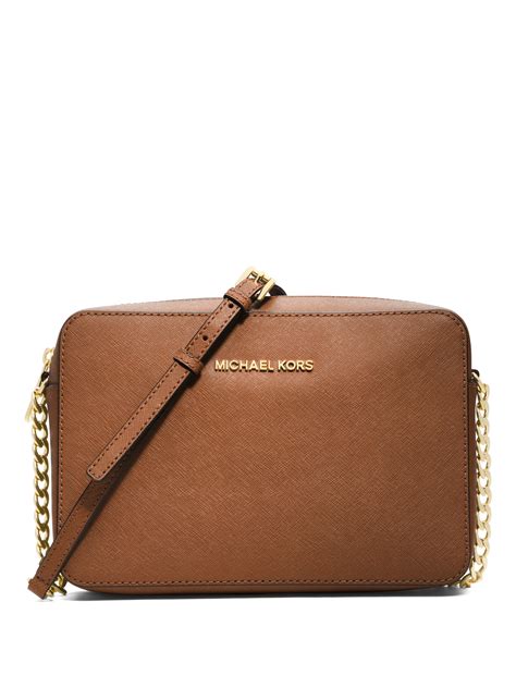 michael kors brown crossbody bag.